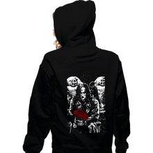 Load image into Gallery viewer, Secret_Shirts Zippered Hoodies, Unisex / Small / Black Draven