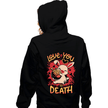 Load image into Gallery viewer, Daily_Deal_Shirts Zippered Hoodies, Unisex / Small / Black Holy Love Grenade