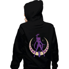 Load image into Gallery viewer, Shirts Zippered Hoodies, Unisex / Small / Black Champion of Justice