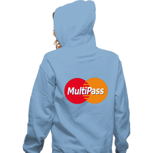 Load image into Gallery viewer, Daily_Deal_Shirts Zippered Hoodies, Unisex / Small / Royal Blue Multipass Card