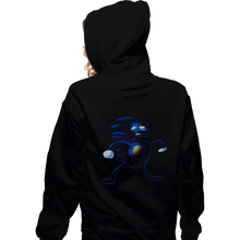Load image into Gallery viewer, Shirts Zippered Hoodies, Unisex / Small / Black Sanic