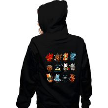 Load image into Gallery viewer, Daily_Deal_Shirts Zippered Hoodies, Unisex / Small / Black Cat Roleplay