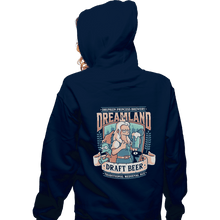 Load image into Gallery viewer, Shirts Zippered Hoodies, Unisex / Small / Navy Dreamland Draft