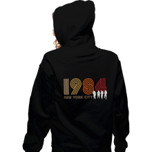 Load image into Gallery viewer, Shirts Zippered Hoodies, Unisex / Small / Black New York City 1984