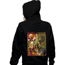 Load image into Gallery viewer, Daily_Deal_Shirts Zippered Hoodies, Unisex / Small / Black Samurai Sukubi vs Shurekku