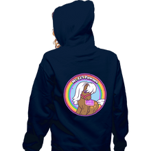 Load image into Gallery viewer, Shirts Zippered Hoodies, Unisex / Small / Navy My Li'l Pawnee