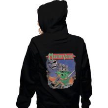 Load image into Gallery viewer, Shirts Zippered Hoodies, Unisex / Small / Black Mastervania