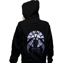 Load image into Gallery viewer, Secret_Shirts Zippered Hoodies, Unisex / Small / Black Stone By Day...