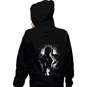 Sold_Out_Shirts Zippered Hoodies, Unisex / Small / Black The Dark Lady