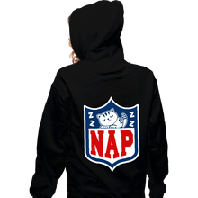 Load image into Gallery viewer, Secret_Shirts Zippered Hoodies, Unisex / Small / Black Nap After Playing