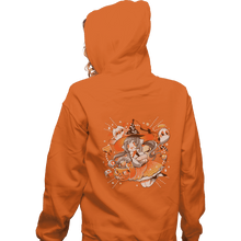 Load image into Gallery viewer, Shirts Zippered Hoodies, Unisex / Small / Red Trick Or Treat Witch
