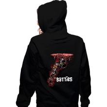 Load image into Gallery viewer, Secret_Shirts Zippered Hoodies, Unisex / Small / Black Batties