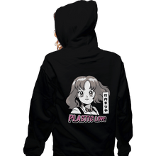 Load image into Gallery viewer, Shirts Zippered Hoodies, Unisex / Small / Black Plastic Love Retro