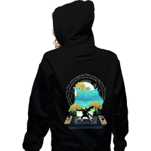 Load image into Gallery viewer, Daily_Deal_Shirts Zippered Hoodies, Unisex / Small / Black Kingdom Tears