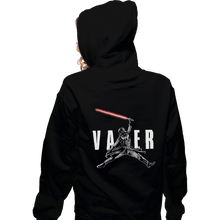 Load image into Gallery viewer, Shirts Zippered Hoodies, Unisex / Small / Black Air Vader