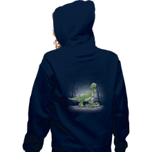 Load image into Gallery viewer, Shirts Zippered Hoodies, Unisex / Small / Navy Jurassic Toy
