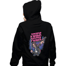 Load image into Gallery viewer, Shirts Zippered Hoodies, Unisex / Small / Black John Wick VS The Underworld