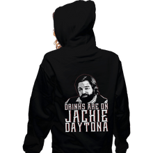 Load image into Gallery viewer, Shirts Pullover Hoodies, Unisex / Small / Black Jackie Daytona
