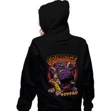 Load image into Gallery viewer, Shirts Zippered Hoodies, Unisex / Small / Black Grimace