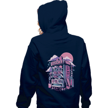 Load image into Gallery viewer, Shirts Zippered Hoodies, Unisex / Small / Navy Spirit Arcade