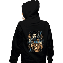 Load image into Gallery viewer, Daily_Deal_Shirts Zippered Hoodies, Unisex / Small / Black Edward & Kim Card