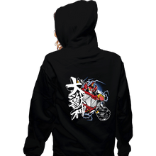 Load image into Gallery viewer, Shirts Zippered Hoodies, Unisex / Small / Black Daizyujin
