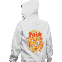 Load image into Gallery viewer, Last_Chance_Shirts Zippered Hoodies, Unisex / Small / White Bread Is Pain