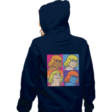 Load image into Gallery viewer, Shirts Zippered Hoodies, Unisex / Small / Navy Fabulous Secret