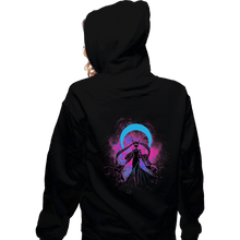 Load image into Gallery viewer, Shirts Zippered Hoodies, Unisex / Small / Black Queen Of Darkness Art