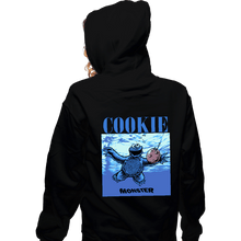 Load image into Gallery viewer, Daily_Deal_Shirts Zippered Hoodies, Unisex / Small / Black Never Cookie