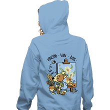Load image into Gallery viewer, Daily_Deal_Shirts Zippered Hoodies, Unisex / Small / Royal Blue Vincent Van Dog