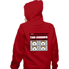 Load image into Gallery viewer, Daily_Deal_Shirts Zippered Hoodies, Unisex / Small / Red The Hobbes Album