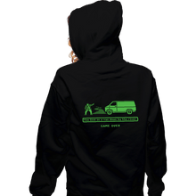Load image into Gallery viewer, Daily_Deal_Shirts Zippered Hoodies, Unisex / Small / Black Motivational Trail