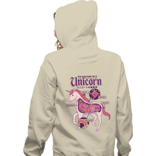 Load image into Gallery viewer, Shirts Zippered Hoodies, Unisex / Small / White Unicorn Anatomy