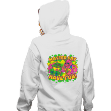 Load image into Gallery viewer, Daily_Deal_Shirts Zippered Hoodies, Unisex / Small / White Party Mutants
