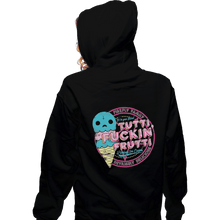 Load image into Gallery viewer, Shirts Pullover Hoodies, Unisex / Small / Black Tutti Frutti