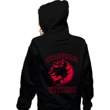 Load image into Gallery viewer, Shirts Zippered Hoodies, Unisex / Small / Black Shadyside Witches