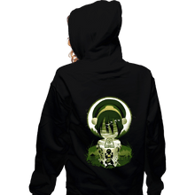 Load image into Gallery viewer, Daily_Deal_Shirts Zippered Hoodies, Unisex / Small / Black Earthbender