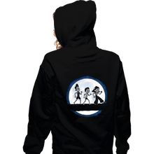 Load image into Gallery viewer, Sold_Out_Shirts Zippered Hoodies, Unisex / Small / Black Luca Matata