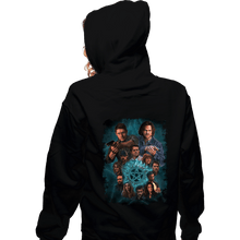 Load image into Gallery viewer, Shirts Zippered Hoodies, Unisex / Small / Black The Winchesters