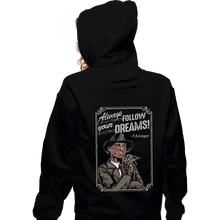 Load image into Gallery viewer, Daily_Deal_Shirts Zippered Hoodies, Unisex / Small / Black Always Follow