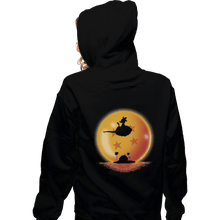 Load image into Gallery viewer, Shirts Pullover Hoodies, Unisex / Small / Black Goku on Sunset