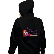 Load image into Gallery viewer, Secret_Shirts Zippered Hoodies, Unisex / Small / Black Jessitunia