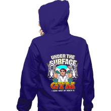 Load image into Gallery viewer, Shirts Zippered Hoodies, Unisex / Small / Violet Luisa's Gym (Violet)