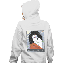 Load image into Gallery viewer, Shirts Zippered Hoodies, Unisex / Small / White Zuul