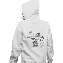Load image into Gallery viewer, Shirts Zippered Hoodies, Unisex / Small / White Where The Reign Ends