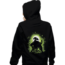 Load image into Gallery viewer, Shirts Zippered Hoodies, Unisex / Small / Black Shadow On The Moon