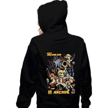 Load image into Gallery viewer, Daily_Deal_Shirts Zippered Hoodies, Unisex / Small / Black Metal Slug
