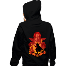 Load image into Gallery viewer, Daily_Deal_Shirts Zippered Hoodies, Unisex / Small / Black Shanks Shadow