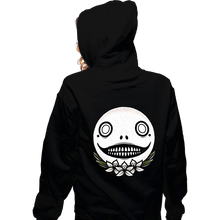 Load image into Gallery viewer, Shirts Zippered Hoodies, Unisex / Small / Black Emil Lunar Tears